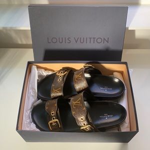 Louis Vuitton Bom Dia Flat Comfort Mule